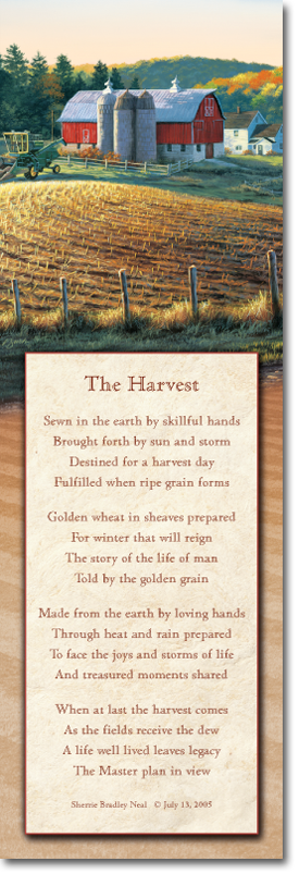 Autumn Harvest Bookmark